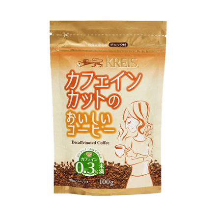 クライス カフェインカットのおいしいコーヒー 詰め替え用