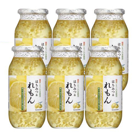 加藤美蜂園本舗 サクラ印 国産レモン はちみつ&レモン 810g×6本 RSL