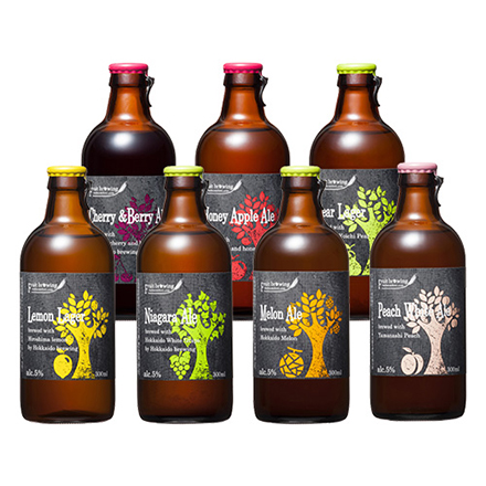 北海道麦酒醸造 クラフトビール 300ml 瓶 7種×3本 21本セット 飲み比べ 詰め合わせ長S