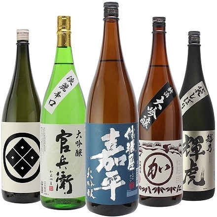 日本酒 大吟醸酒 飲み比べセット 1800ml×5本 長S