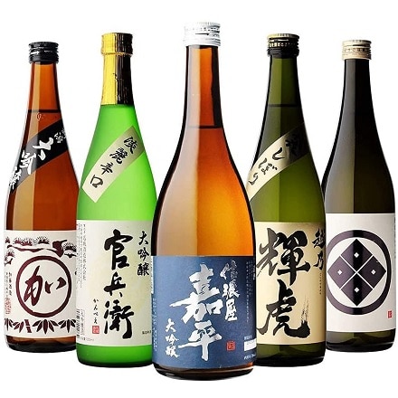 日本酒 大吟醸 飲み比べ セット 720ml 5本 酒 清酒 大吟醸酒 RSL
