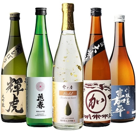 日本酒 大吟醸 飲み比べ セット 720ml 5本 酒 清酒 大吟醸酒 長S
