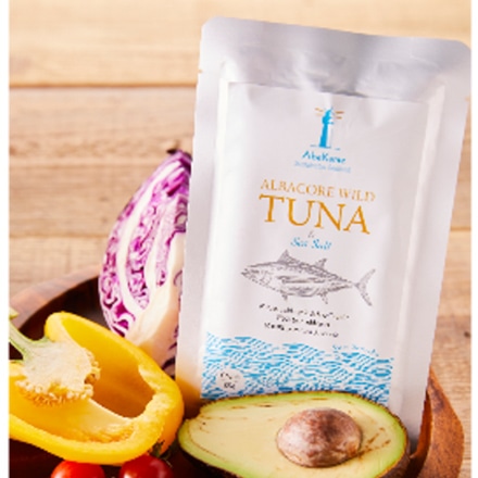 阿部亀商店 ワイルドアルバコアツナ＆シーソルト 10個セット（85g×10）
