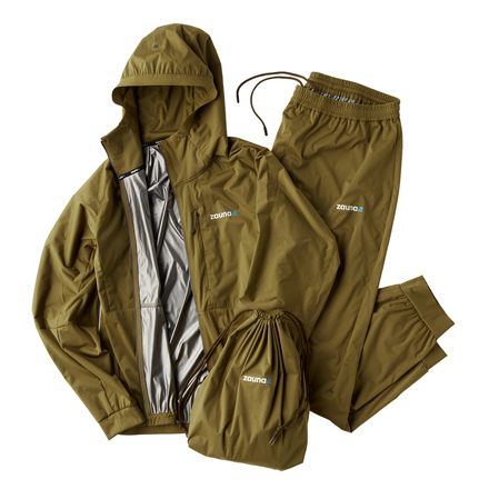 zauna suit サウナスーツ M カーキ