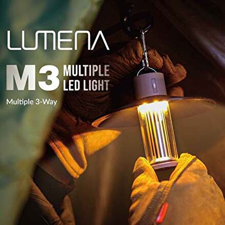 KMコーポレーション LUMENA M3 コンパクト＆マルチタイプLEDランタン