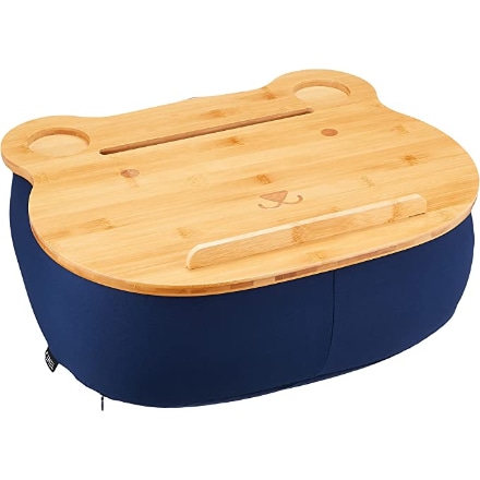 多機能クッション ヒーリングベア ネイビー