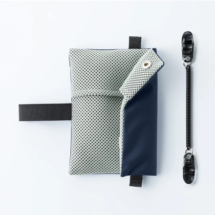 テクノゲートウェイ casara 使ったカサを3秒で水滴拭き取り ネイビー