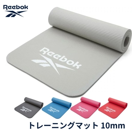 リーボック Reebok トレーニングマット 10mm　ブルー T242-RAMT-11015