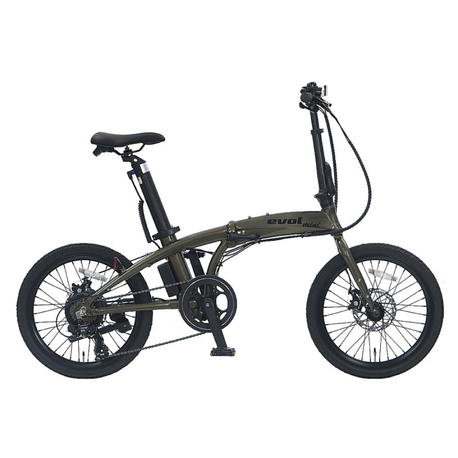 EVOL 電動アシスト自転車 エヴォル EVOL-MINI （EMI07B）20