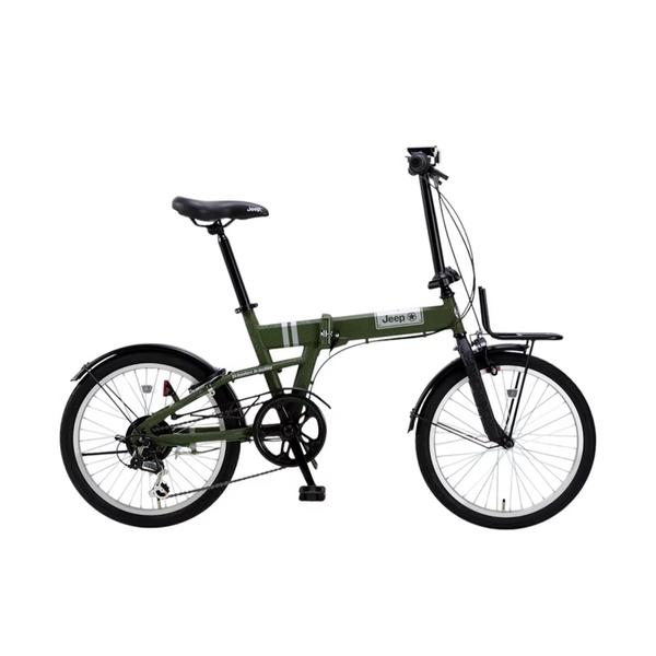 クロモ 折りたたみ自転車25年モデル ジープ JE-206G(BAA) OLIVE ２０インチ