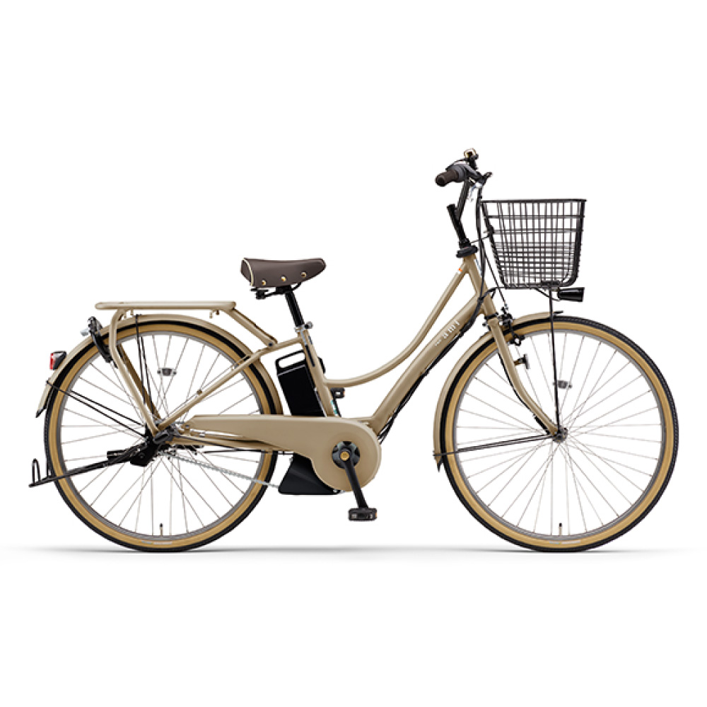 ヤマハ 電動自転車 2025年モデル PASアミ PA26A マカロンラテ（ツヤ消しカラー） 26インチ