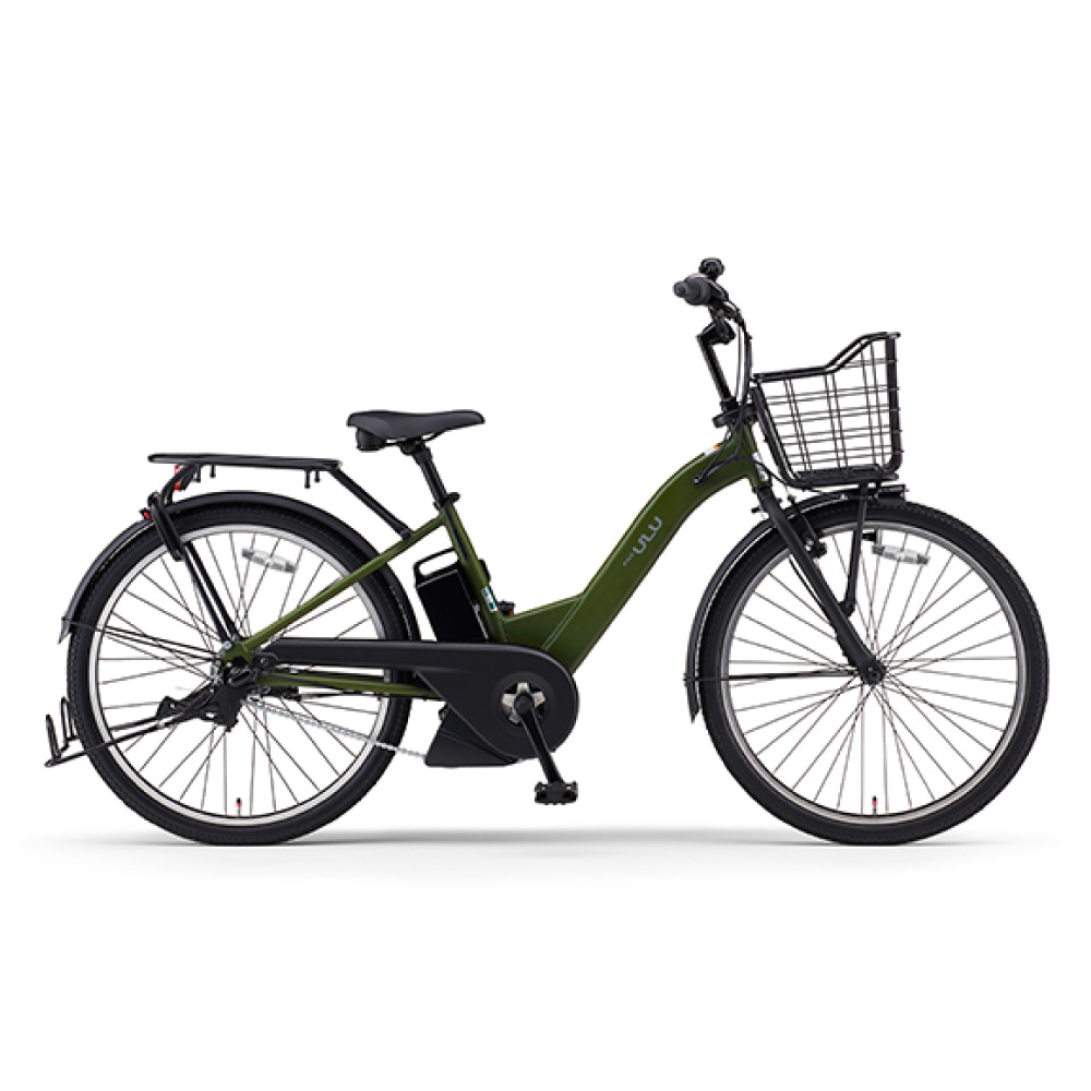 ヤマハ 電動自転車 2025年モデル PASウル PA26U マットカーキグリーン（ツヤ消しカラー） ２６インチ