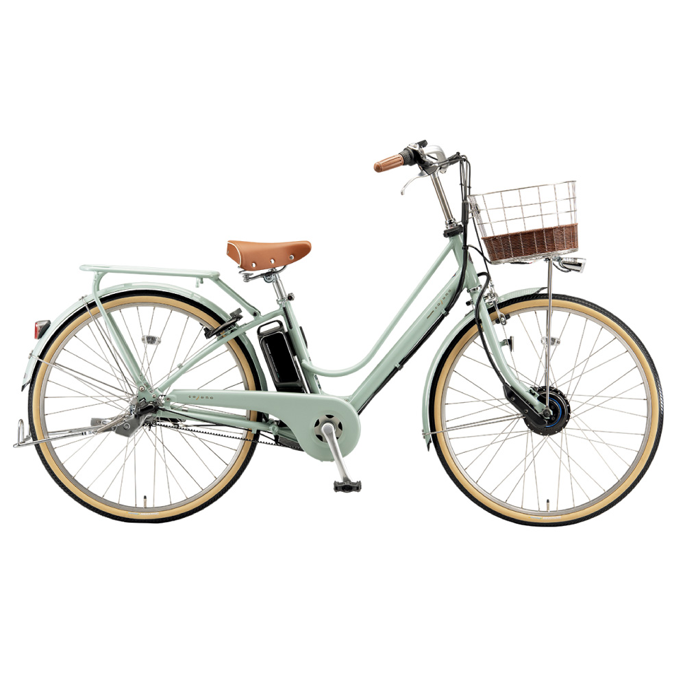 ブリヂストン 電動自転車 2025年モデル カジュナe CE6B45 E.Xグレイッシュミント