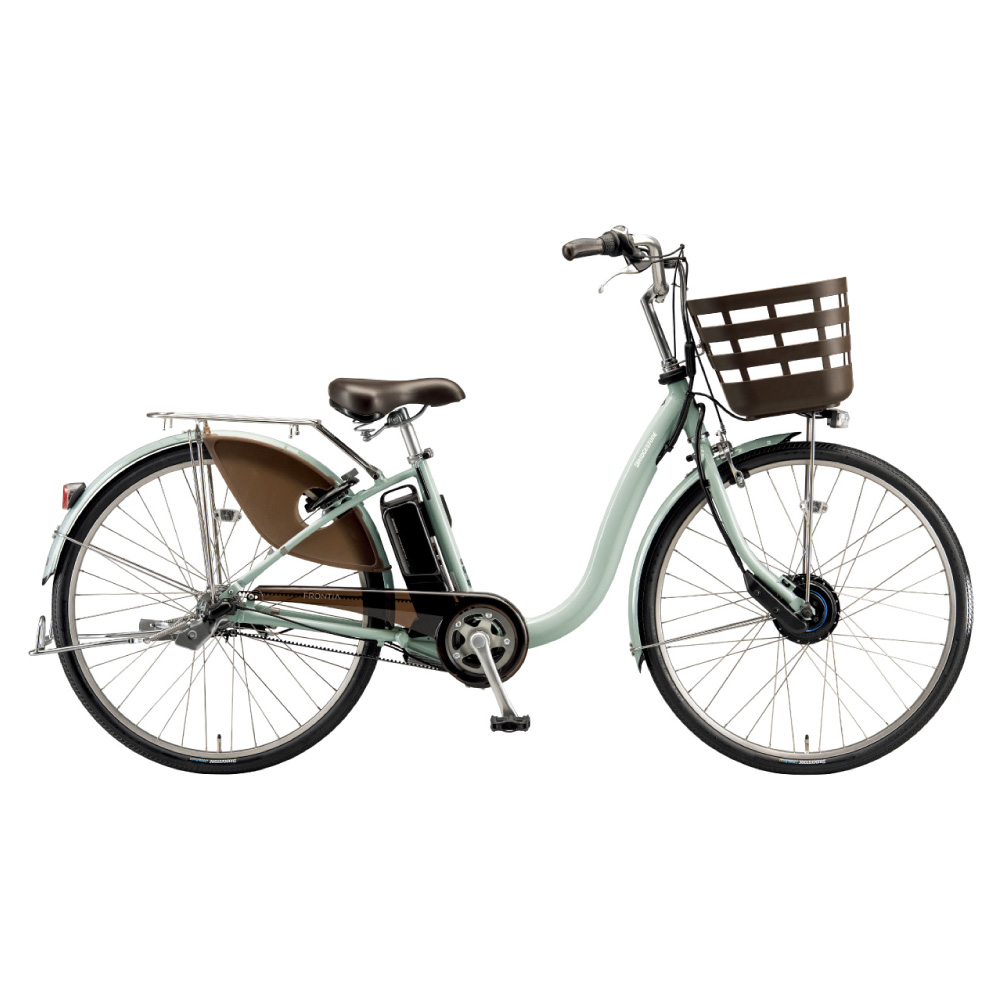 ブリヂストン 電動自転車 2025年モデル フロンティアDX F6DB45 E.Xグレイッシュミント 26インチ