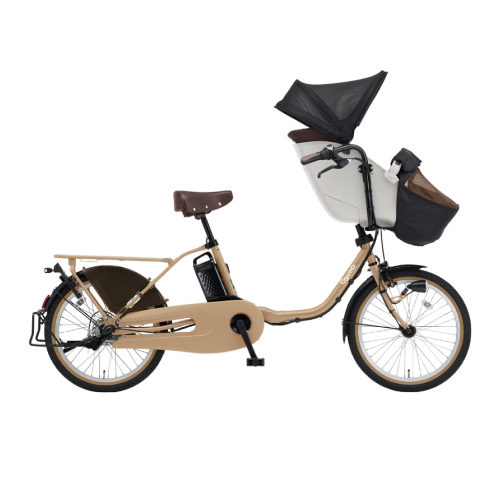 パナソニック 電動自転車 2025年モデル ギュット･クルーム･DX FFD033 T マットオーツベージュ ２０インチ