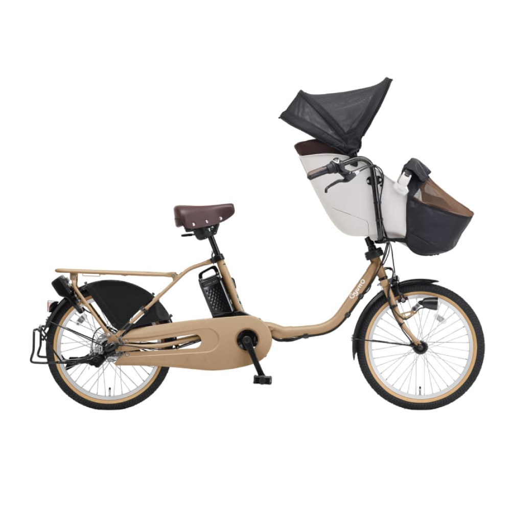 パナソニック 電動自転車 2025年モデル ギュット･クルーム･EX FFE033 T マットオーツベージュ ２０インチ