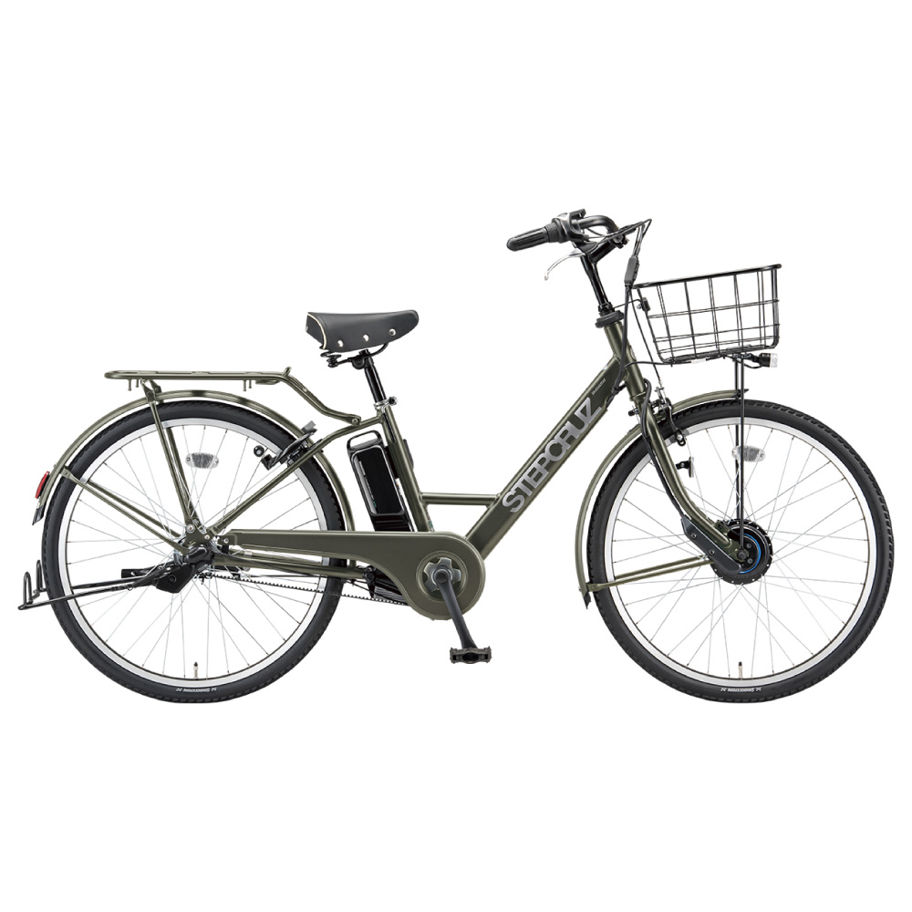 ブリヂストン 電動自転車 26インチ 2025年モデルステップクルーズe ST6B42 T.Xマットカーキ