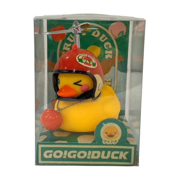 アサヒサイクルライト+ホーン GO!GO!DUCK! W08172 リンゴさん