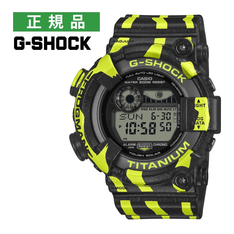 CASIO カシオ G-SHOCK ジーショック FROGMAN フロッグマン GW-8200TPF-1JR 電波ソーラー デジタル ダイバーズ 200m防水 メンズ 腕時計
