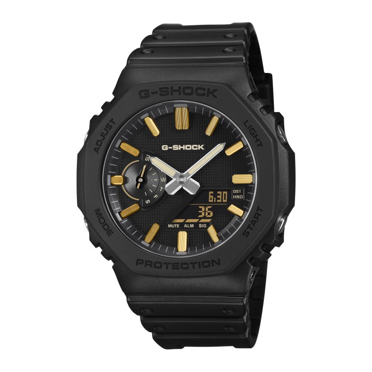 カシオ G-SHOCK メンズ GA-2100LXB-1A9JF LUXE BLACK ブラック×ゴールド