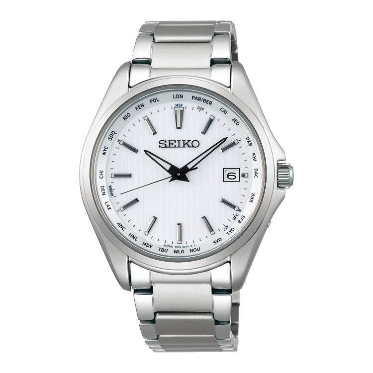 SEIKO セイコー SELECTION セレクション SBTM287 メンズ腕時計 ソーラー電波時計 チタン シンプル