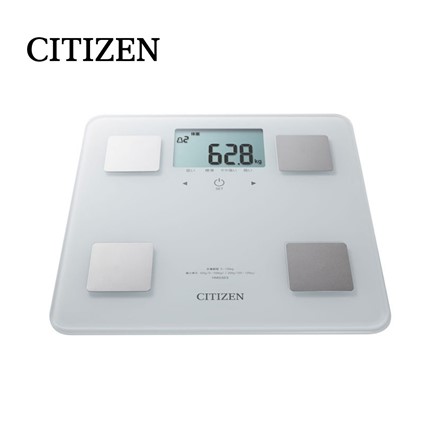シチズン 体組成計 ホワイト HMS323-WH