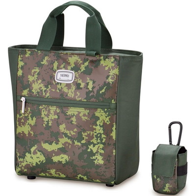 サーモス 保冷ラウンドトートバッグ RFB-001 KK-C ( カーキカモフラージュ)