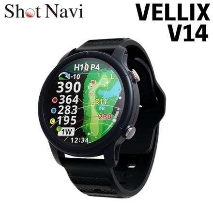 Shot Navi ゴルフナビ VELLIX V14 ブラック