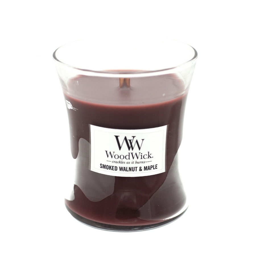 【正規品】カメヤマキャンドル WoodWick ジャーM スモークドウォルナット＆メープル WW90105106