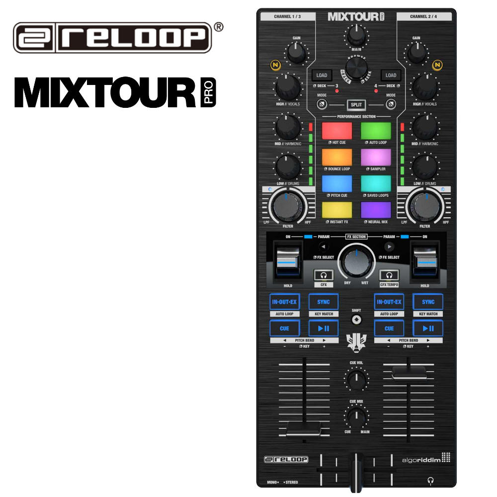 Reloop djay専用 DJコントローラー Mixtour Pro