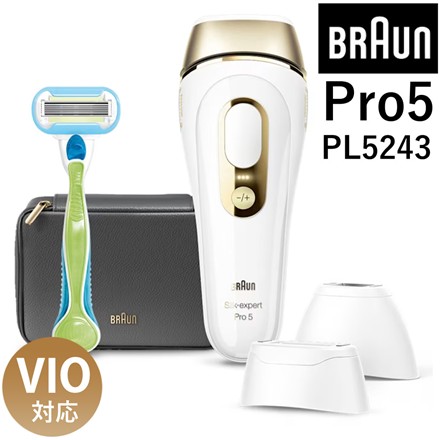ブラウン　シルクエキスパート　pro 5 ブラウン シルクエキスパートプロ5 IPL ムダ毛処理 光美容器