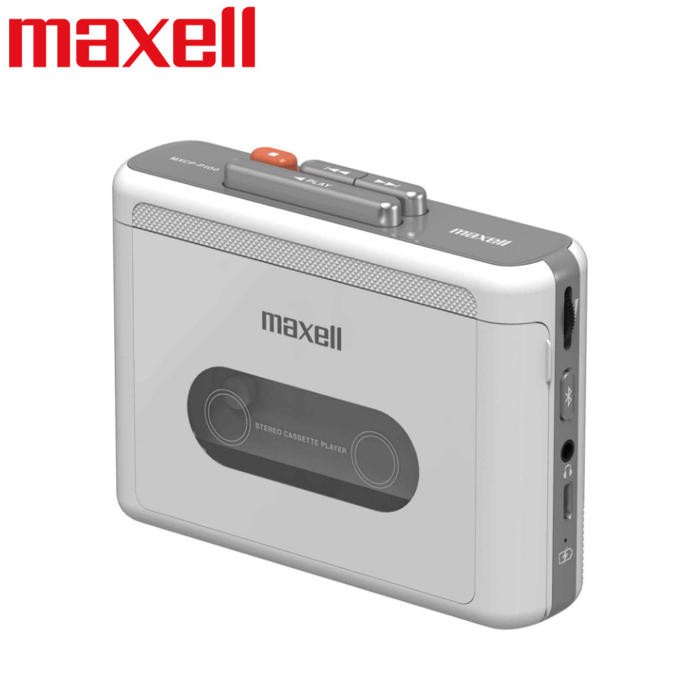 マクセル ポータブルカセットプレーヤー MXCP-P100WH ホワイト