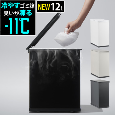 サンカ 冷やすゴミ箱 CLEAN BOX mini ブラック SCB-012BK