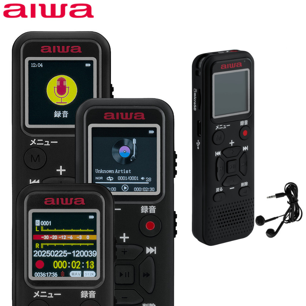 aiwa アイワ ICレコーダー audio -G PDR1 GAA5-PDR0001