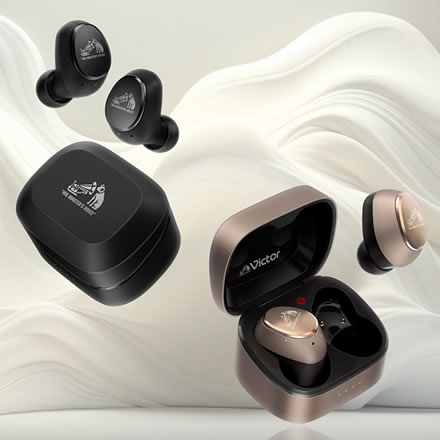 JVC Victor（ビクター）ワイヤレスイヤホン ブロンズ HA-FX550T Bluetooth ノイズキャンセリング機能