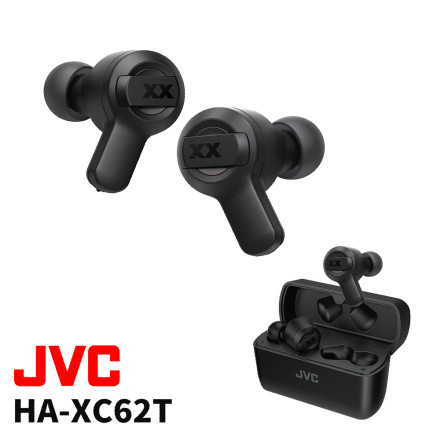 【ワイヤレスイヤホン】JVC Victor ビクター HA-XC62T-B ブラック
