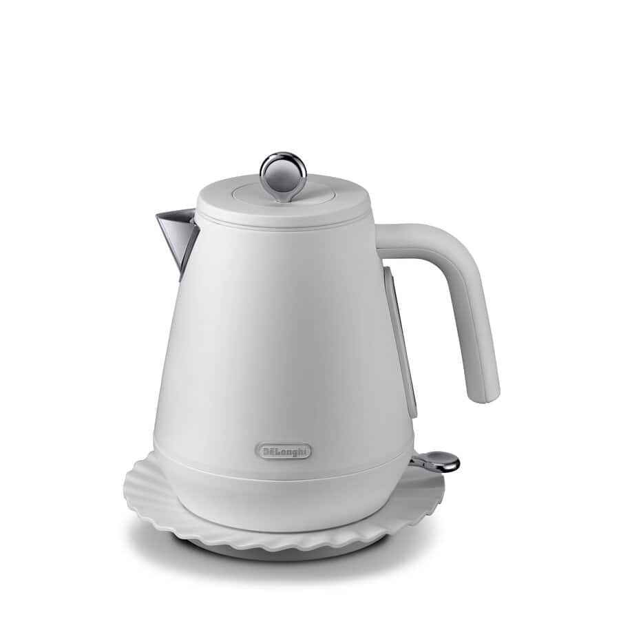 【メーカー正規品】デロンギ 電気ケトル エクレティカ KBY1200J-W ウィムジカルホワイト