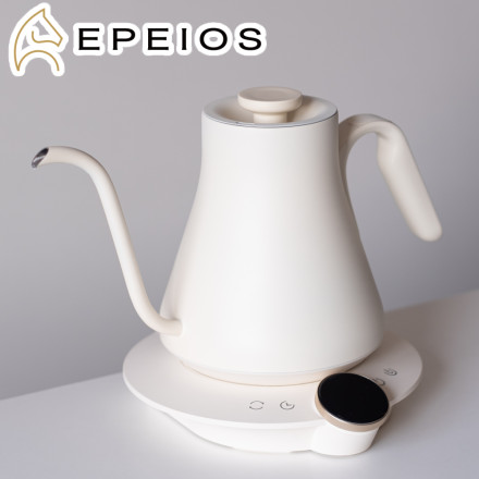 EPEIOS ドリップケトル モランディホワイト 0.9L FLOW M900 エペイオス EK2952MWJP