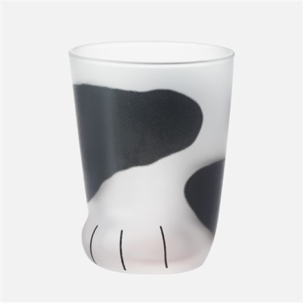 アデリア ここねこ 子猫グラス 230ml ブチ 6678