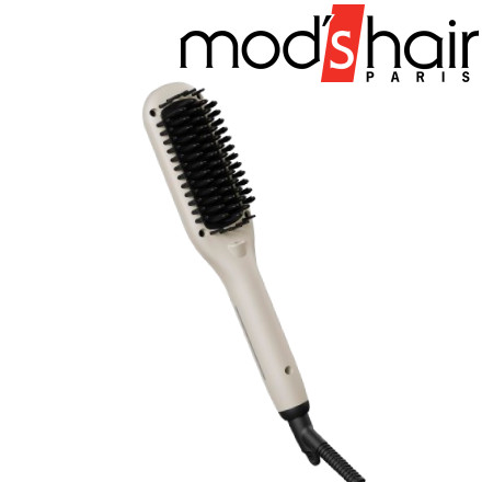 モッズヘア スタイリッシュ コンパクトイオンヒートブラシ MHB-3041-AG アッシュグレー ブラシアイロン