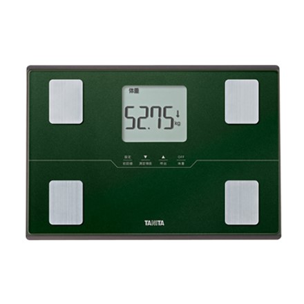 タニタ 体組成計 体重計 BC-315-GR メタリックグリーン