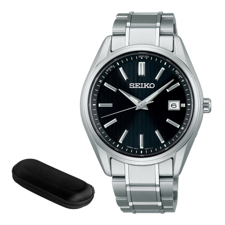 SEIKO セイコー Seiko Selection S Series SBTM341 ソーラー電波修正 チタンケース 軽量 メンズ 腕時計 10気圧防水 フルオートカレンダー