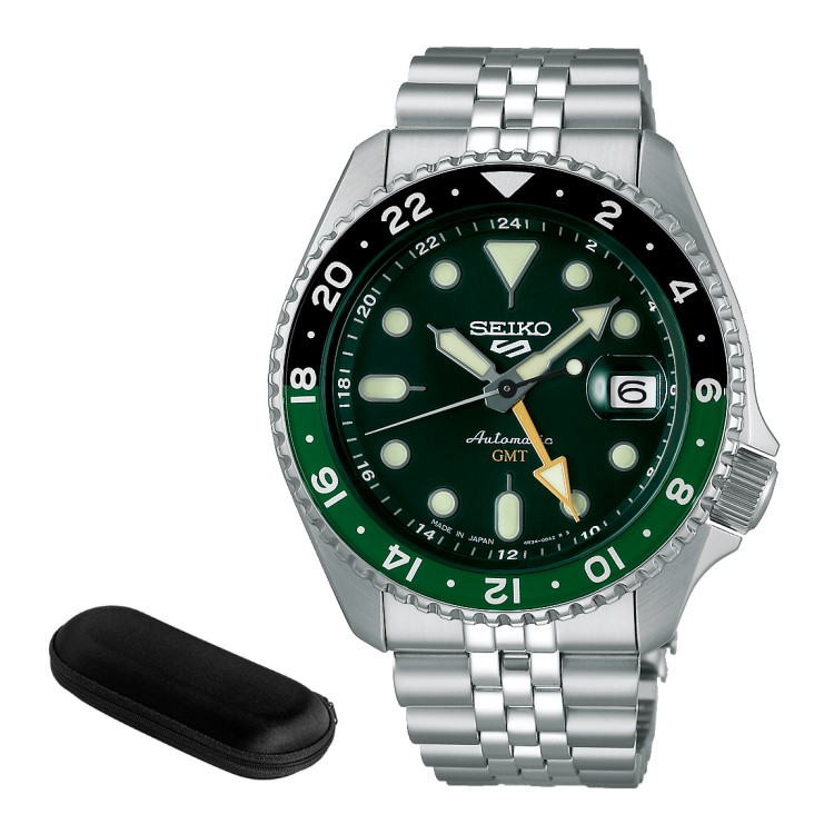 SEIKO セイコー 5 SPORTS ファイブスポーツ SBSC019 メンズ腕時計 自動巻き メカニカル GMTモデル