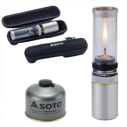 SOTO Hinoto ひのと スターター セット (収納ケース＆ODガス缶 付き) SOD-260