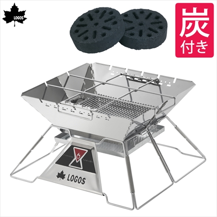 ロゴス LOGOS The ピラミッド TAKIBI XL 81064161 ＆炭（2個入り）