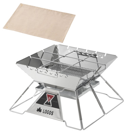 ロゴス LOGOS the ピラミッドTAKIBI XL 81064161 たき火台シート付き