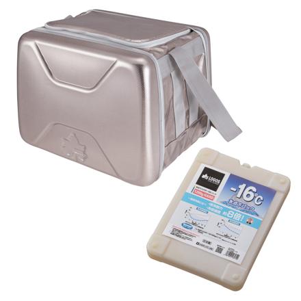 ロゴス クーラーボックス ハイパー氷点下クーラー XL 81670090 ＆ 氷点下パック GT-16℃ ハード 1200g 81660611