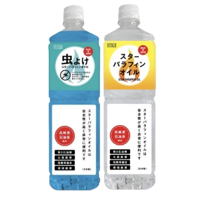 スターフューエル スターパラフィンオイル 虫よけハーブ 1L ＆ スターパラフィンオイル 1L