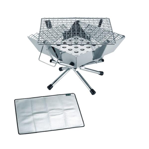 ユニフレーム ファイアグリルsolo ＆ バーナーシート大セット (683095＆610657)