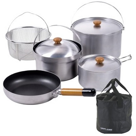 ユニフレーム fan5DX クラッドプラス ＆ fan バケツ